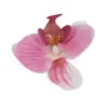Película de Impresión 3D Flor de Falenopsis de Seda Souvenir Boda Decoración de Caja de Dulces Horquilla Artificial Flor Artificial Material