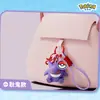 Chaveiro Oficial de Mercadoria Pokémon Série de Pingentes 3D Fofos para Mulheres
