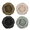 Nuevo camelia xiangfeng hecho a mano diy traje de accesorios de rosa de tela tridimensional accesorio para corsage de suéter 7cm