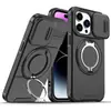 A Nova Capa Lingke é Adequada para Celulares Apple Ip 14Pro, com Janela de Deslizar Recém-Atualizada, Suporte em Anel, e Recursos Anti-Queda e à Prova de Choque