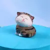 Artesanías de Madera Gatito Adornos Amuletos Creativos Regalos de Cumpleaños Suministro del Fabricante Decoraciones de Escritorio Sala de Estar