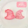 Molde para Galletas Estrella Hombre 3D de Halloween, Tipo Prensa 3D para Hornear Simulación DIY, Material Seguro para Crear Formas