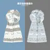 Cachecol Jacquard Dupla Face Gato Estilo Japonês Fair Isle Outono e Inverno Novo Atmosfera Coreana Suave Aquecedor de Pescoço Tricotado