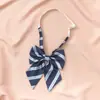 Vermelho vinho escola para roupa acadêmica gravata borboleta meninas jk camisa de colarinho flor estilo universitário uniforme de marinheiro laço acessórios de vestuário