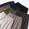 Calça de Material Pesado 300g, Unissex Estilo Coreano Solta Confortável Casual Versátil Calça de Perna Reta, Calça Fina de Verão