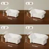 Mesa Silla Sofá Caja de Arena Muebles Miniatura DIY Hecho a Mano Modelo de Plano de Piso Interior Figura Casa de Muñecas Muebles Adornos