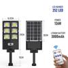 2025 Novas Luzes Solares Externas Iluminação de Pátio Doméstico LED Ultrabrilhante Sensor de Alta Potência Luz Forte Lâmpadas de Rua