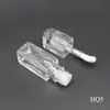 Tubo Cuadrado para Brillo de Labios de 4ml y 7.5ml Material de Empaque Plástico Totalmente Transparente Tubo Vacío para Aceite de Labios Se Puede Imprimir con Logo