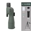 Telescópio Monocular de Alta Potência para Observação de Pássaros Zoom Contínuo 25-75X60 Telescópio Aprimorado de Alta Potência para Visão Noturna Fotografia Visualização de Alvos