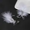 Cadena de Frente con Borla y Lazo de Princesa Pasador Accesorios para el Cabello de Niños Pasador Tocado de Actuación Pasador Material Súper Hada
