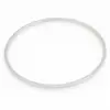 Anillo Sencillo de Acero Inoxidable para Pulsera de Mujer, Línea Cuadrada Recta de 2 mm de Ancho, Chapado en Oro al Vacío 18K Popular Personalizado Transfronterizo