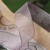 Fita de seda brilhante lisa com estampa de céu estrelado para laços artesanais DIY, acessórios de cabelo, roupas, sapatos, chapéus, caixas de presente e embalagens de flores