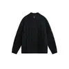 Suéter de punto casual minimalista retro estilo japonés Rumeng para hombres y mujeres, top de punto holgado con cuello Henley para otoño