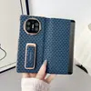Adequado para Capa de Celular Flip Business Huawei Matex7 com Suporte de Pulso Giratório, Capa Protetora Matex6 Kevlar X5