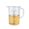 Copo Medidor de Plástico Acrílico 500ml com Escala Pe Espessado 5000ml Resistente a Altas Temperaturas para Chá de Leite Cozinha Confeitaria Copo Medidor