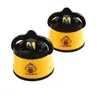 Afilador de cuchillos con ventosa de patito amarillo para uso doméstico, herramienta multifuncional de afilado rápido para cocina, piedra de afilar con ventosa mini portátil
