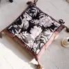 Almofada Simples e de Alta Qualidade para Cadeira, Almofada Grossa para Assento de Sala de Estar de Luxo Leve, Almofada para Cadeira com Estampa Vintage de Plantas e Flores