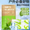 Toallitas húmedas refrescantes toallas de hielo eliminan el sudor toallitas húmedas refrescantes de menta para eliminar el sudor para deportes limpieza facial axilas refrescantes eliminación de sudor empaque portátil