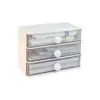 Nueva Caja de Almacenamiento Tipo Cajón Caja de Almacenamiento de Escritorio Oficina Estudiante Dormitorio Papelería Organizador Almacenamiento Caja Transparente