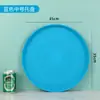 Plato redondo de plástico para cena nuevo, charola comercial para catering, hotel, restaurante, charola para servir bebidas y alimentos, plato doméstico anti-quemaduras