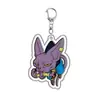 Acrílico Dragon Ball Son Goku Almuerzo Super Saiyajin Trompeta Mágica Vegeta No. 18 Llaveros de Beerus
