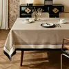 Mantel Japonés de Cuero Estilo Wabi-Sabi, Impermeable, Resistente al Aceite, Mantel sin Lavado, Tacto Vintage de Alta Gama, Cubierta para Mesa de Café