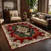 Comercio Exterior Amazon Terciopelo de Cristal Alfombra para Sala de Estar Alfombra para Mesita de Noche de Sofá y Dormitorio Alfombra de Área Grande Alfombra Completa para Estudio