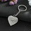 Venta Caliente Popular Europeo y Americano Caja de Marco de Fotos Corazón de Melocotón Joyería de Pareja Caja de Fotos Personalizada en Forma de Corazón Puede Sostener Colgante de Foto Llavero