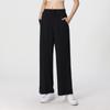 Primavera e outono calças de ioga exterior usar roupas de ioga soltas casual calça de pernas largas cintura alta esportes fitness calças retas calças femininas