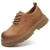 Botas Martin de cano baixo, sapatos masculinos de sola grossa, estilo britânico, botas Martin casuais retrô, sapatos de derby de dedo grande