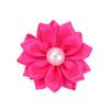 Amazon nuevo 1.6 pulgadas niños flor simulación perla banda de goma coleta anillo para el pelo cuerda para el pelo pétalo 4018