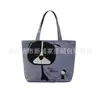 Bolso de Hombro para Mujer, Bolso Tote de Gran Capacidad, Clásico Exterior Práctico Versátil Estampado Bolso Tote de Hombro Lona Bolso Cruzado