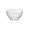 Estilo nórdico borde dorado Ensaladera estilo ins transparente PET lujo ligero frutero plato de frutos secos plato de aperitivos para mesa de centro de sala de estar
