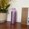 Taza de Fruta Casual y Elegante, Gran Capacidad, Taza Térmica de Doble Pared con Vacío de Acero Inoxidable 304, Botella de Agua Deportiva Portátil para Exteriores