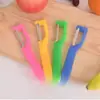 Cuchillo Pelador de Herradura Acero Inoxidable Multifuncional Pelador de Manzanas Cuchillo Pelador de Patatas Cuchillo para Mango Cuchillo Pelador de Frutas