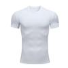 Nova Camiseta Esportiva Masculina de Manga Curta para Verão - Corrida, Fitness, Treinamento - Secagem Rápida, Respirável, Elástica, Compressão, Basquete, Casual