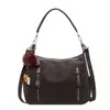 Yaozi 2026 outono precoce nova moda versátil casual simples bolsa de ombro retrô grande capacidade bolsa de ombro para o dia a dia