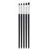Pincel para uñas 5 juegos Varilla negra pincel para fototerapia pluma para fototerapia juego de pinceles en fila fototerapia francesa para uñas adecuado