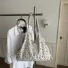 Bolsa tote com design exclusivo em padrão de estrelas, grande capacidade, bolsa versátil e nova tendência 2026 para mulheres, estilo casual