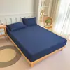 Sábanas bajeras de color sólido seleccionadas, fundas bajeras cepilladas, fundas protectoras lavables, fundas de almohada, sábanas bajeras, protectores de colchón Simmons, sábanas bajeras con estampado por calor