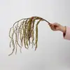 Colgante de planta Fruto de aliso Pegamento suave Fruto de frijol del amor Colgante de pared Decoración de paisajismo Accesorios para arreglos florales Seda suave