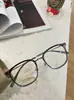 Marca Baolj Modelo Bl6018 Mismo Estilo Gafas de Titanio Chapadas en Oro 49 con Lentes Graduadas para Miopía, Gafas Ultraligeras 9 Gramos, Altura de Montura Amplia
