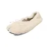 Zapatos Planos de Lana con Dedos Separados para Mujer Zapatos Planos Peludos Otoño Nuevo Estilo Moño Zapatos Planos Cómodos Zapatos Planos Estilo Coreano para Mujer Talla 40