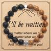 Pulsera Retro de Estilo Zen de Estilo Chino de Venta Caliente Transfronteriza de Amazon, Estilo Étnico de Una Vuelta, Multiestilo, para Hombre y Mujer, con Tarjetas
