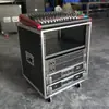 Gabinete de Caja de Vuelo para Amplificador Profesional 12U16U Ktv Rack Doméstico Audio Capa Simple/Doble Gabinete Abierto Superior para Mezcladora