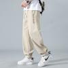 Pantalones caqui japoneses para hombre, de marca de moda, de primavera y verano, holgados, estilo americano, bordados, estilo Duffian, ropa de trabajo elegante, pantalones casuales.