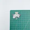 Parches de tela de flores tridimensionales cosidos a mano con lentejuelas y cuentas, parches para ropa, accesorios para zapatos, sombreros, bolsos, flores decorativas DIY