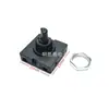 10(3A) Interruptor Giratorio Cuadrado 32MM/25mm Enchufe de Alimentación de 4 Pines Cocina Olla de Salud Interruptor de Control de Velocidad del Ventilador