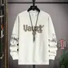Sudadera para Hombre, Estilo Primavera y Otoño, Cuello Redondo, Marca de Moda Ropa para Hombre, Nuevo Top de Manga Larga para Hombre, Ropa de Otoño sin Capucha para Primavera, En Stock