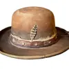 Venta caliente transfronteriza sombrero de copa de fieltro de lana con cúpula moda retro sombrero de copa de lana pura